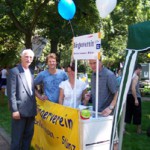 Stand des "BV Sellerhausen-Stünz"